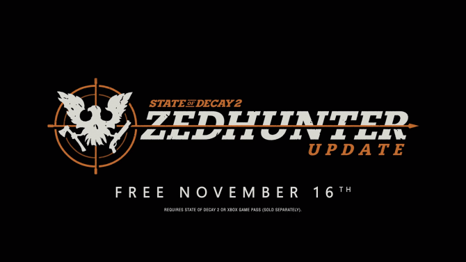 State of Decay 2 getting a free DLC pack called Zedhunter - Stealth, crossbows, and gear 1