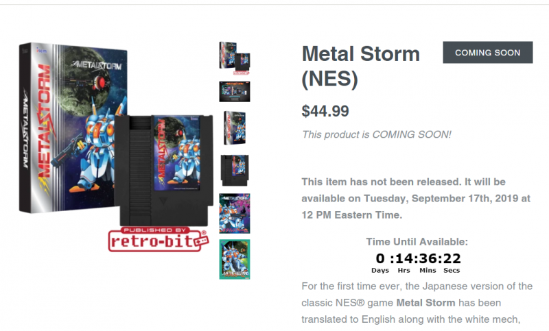 metal storm nes speed run